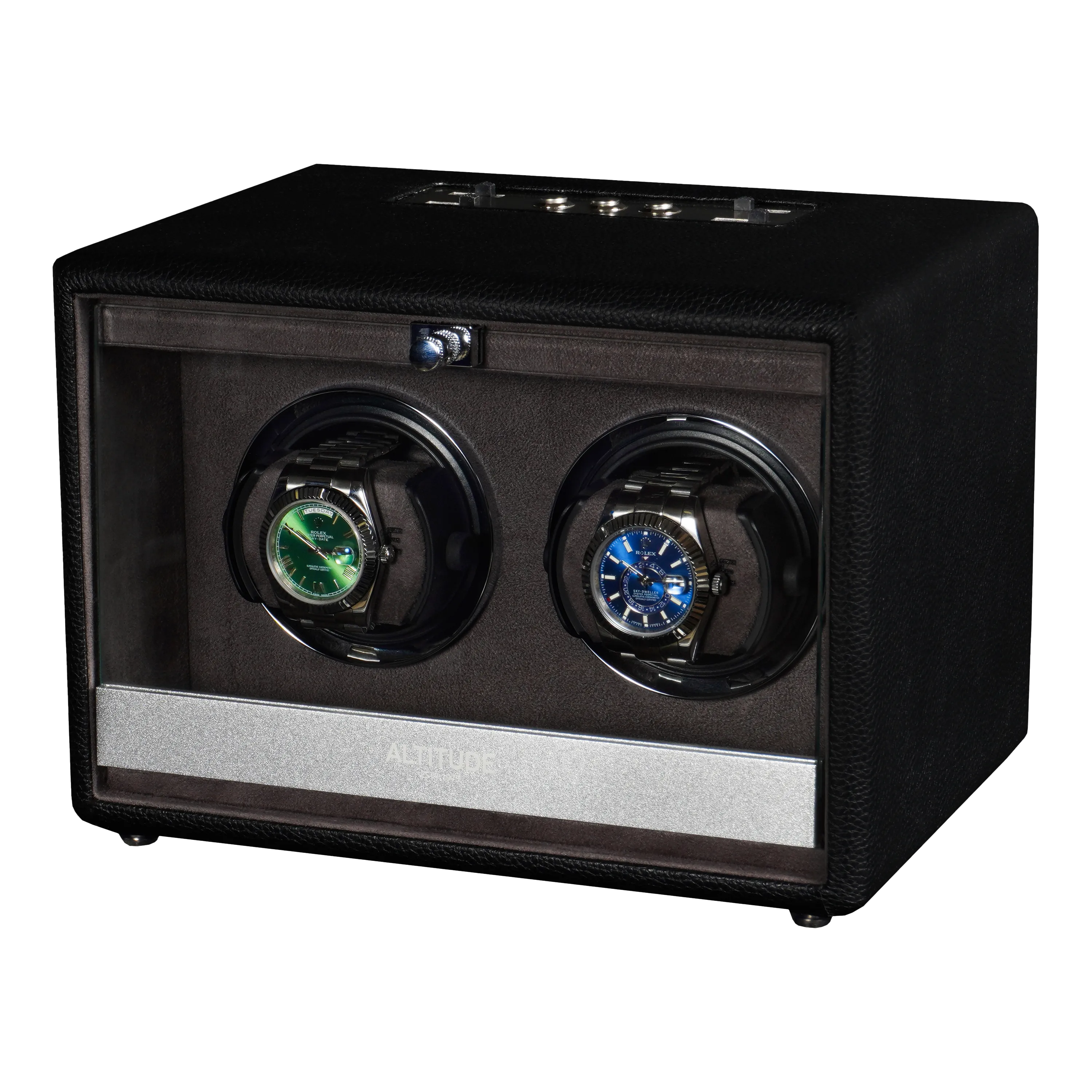 Шкатулка для автоподзавода 2-х часов Altitude E2BG