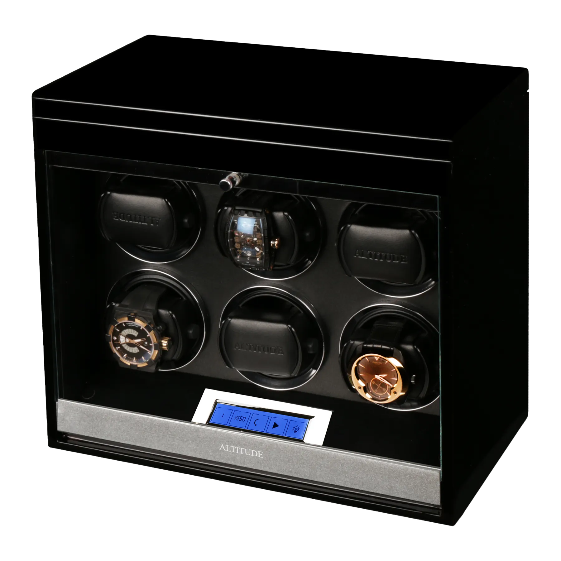 Шкатулка для автоподзавода 6-ти часов TRADITION T6BB