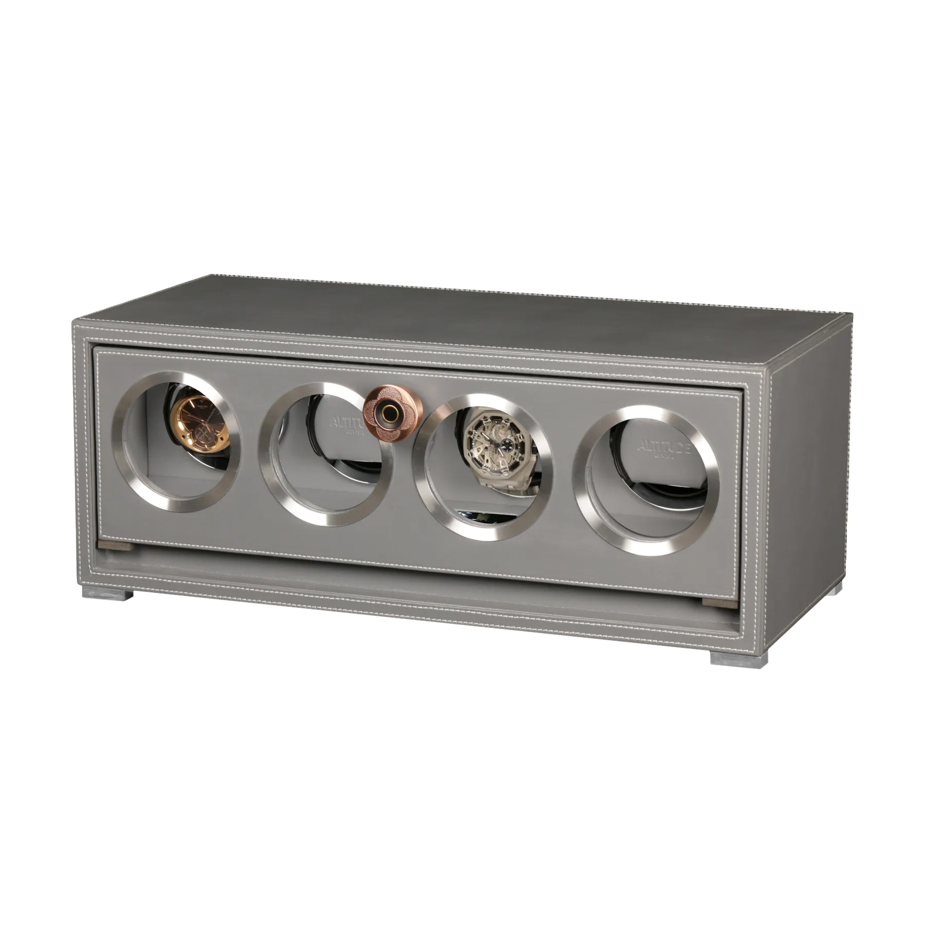 Шкатулка для автоподзавода 4-х часов Y-4gg-fl