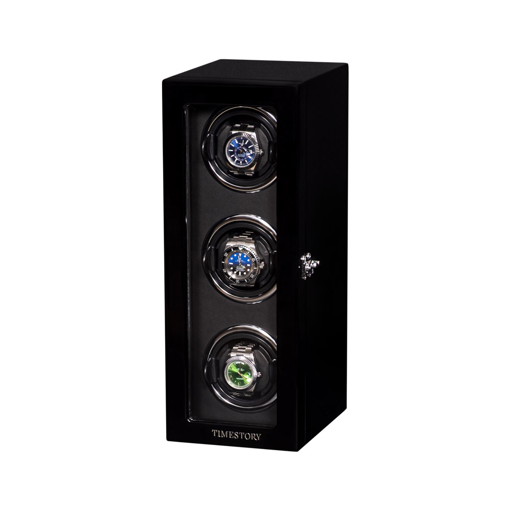Шкатулка для автоподзавода 3-х часов TOWER 03BL