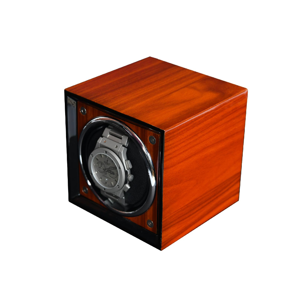 Шкатулка для автоподзавода 1-х часов MAINTAIN 01CUBE-BG