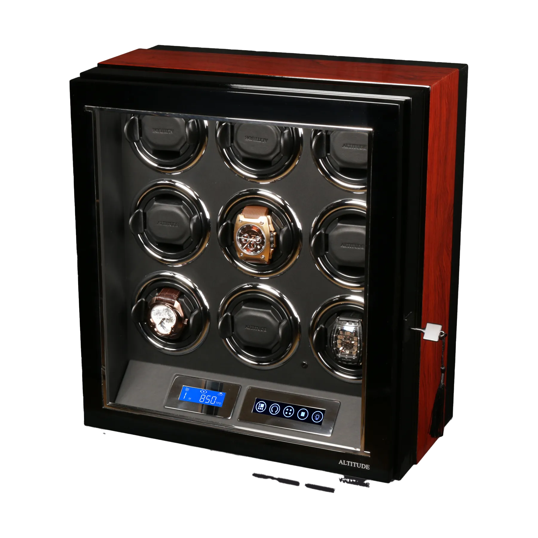 Шкатулка для автоподзавода 9-ти часов Е1709HL-B