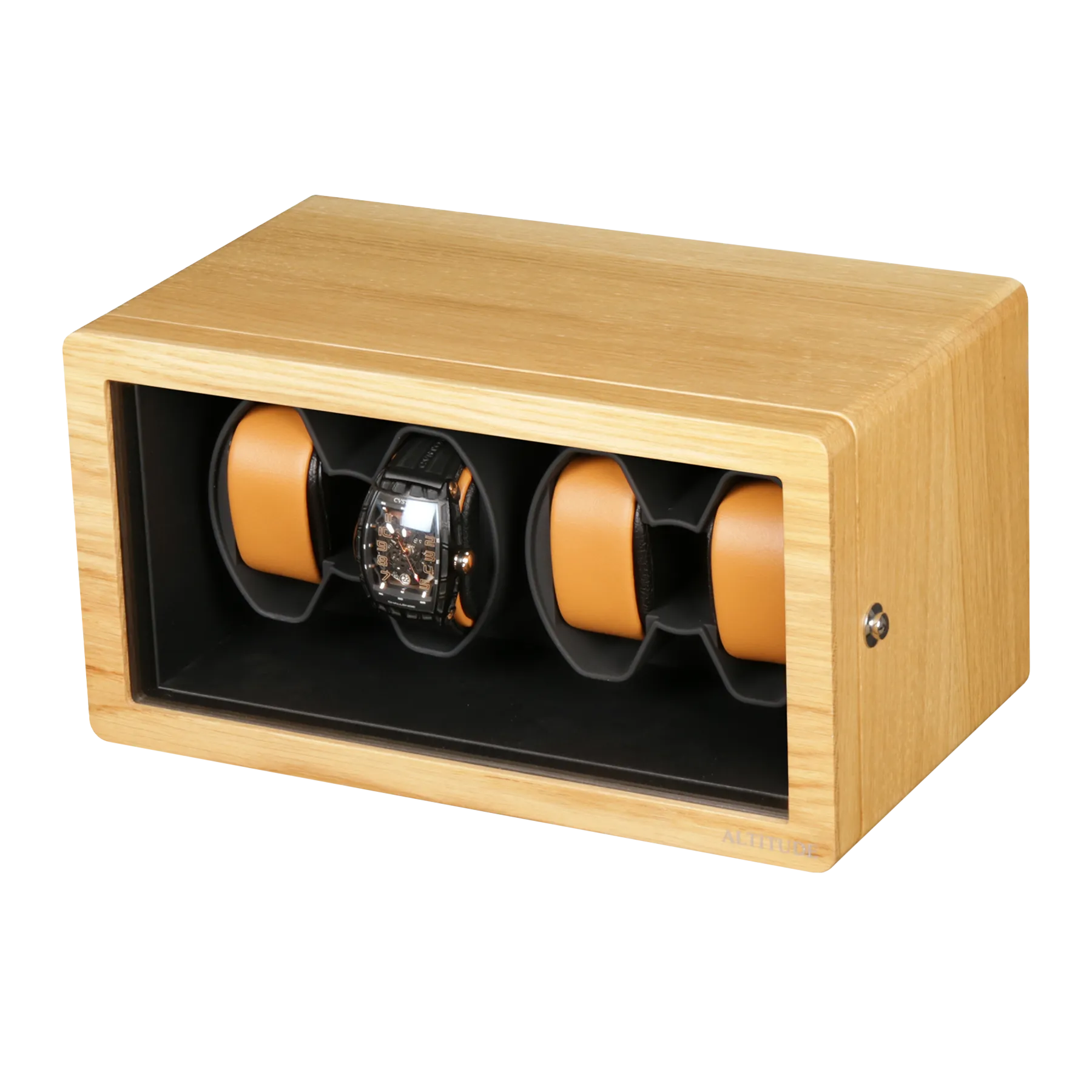 Шкатулка для автоподзавода 4-x часов C1704-XMB