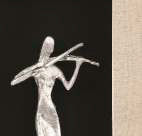 Настенное панно из серии "Музыканты": "Скрипачка" фото