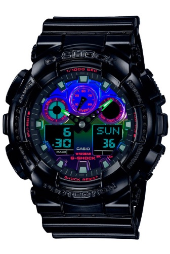 Casio GA-100RGB-1A фото