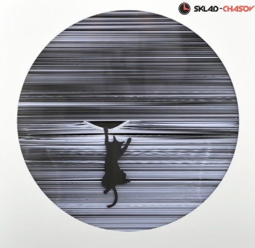 Панно чёрно-белое "Кошачья шалость" фото фото 3