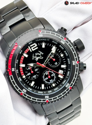 Часы 11145333кк с символикой "Пожарная охрана" на браслете кварцевые фото фото 5