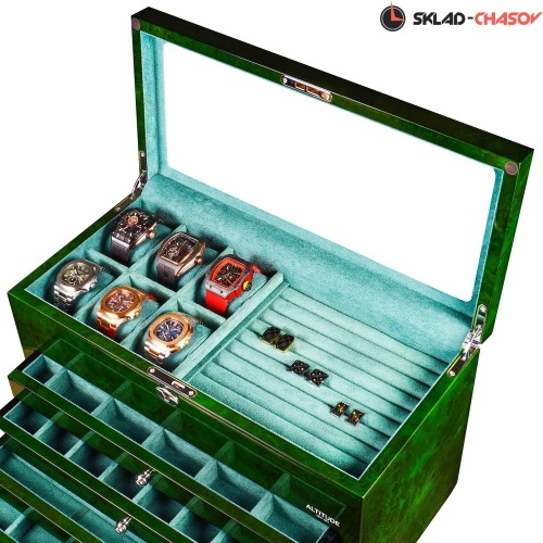 Шкатулка для украшений и 6-ти часов Altitude G014VGRF фото фото 11