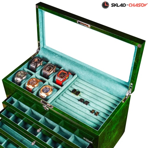 Шкатулка для украшений и 6-ти часов Altitude G014VGRF фото фото 11