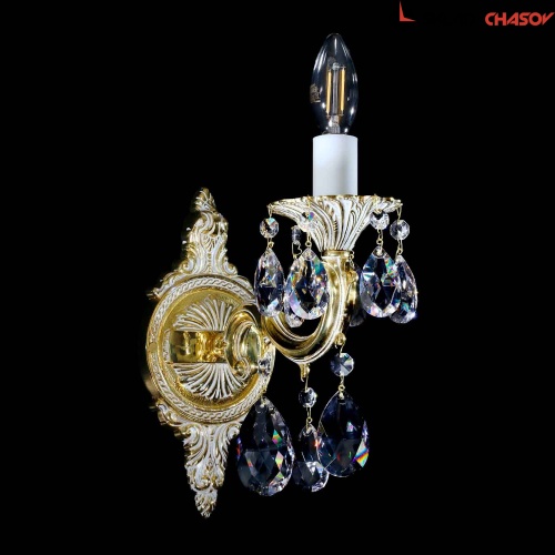 Бра ArtGlass SARKA I. WHITE GOLD CE фото