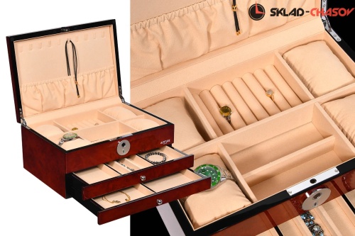 Шкатулка для хранения украшений и часов 501-2DBC-FP фото фото 5