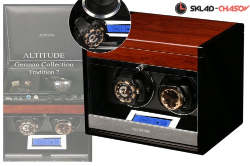Шкатулка для подзавода 2-x часов. Клен. Коллекция TRADITION фото фото 5