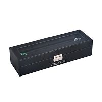 Шкатулка для хранения 6-ти часов CARBON 06B фото