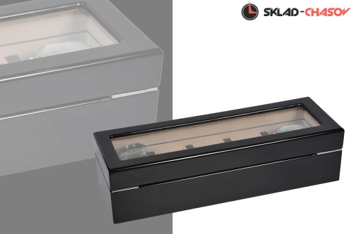 Шкатулка для хранения 5-ти часов 3081 BW фото фото 3