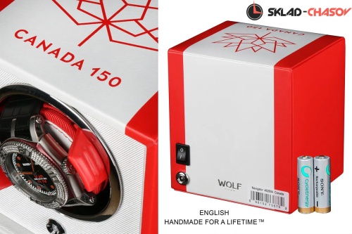 Шкатулка для автоподзавода 1-х часов Wolf 462604 фото фото 2