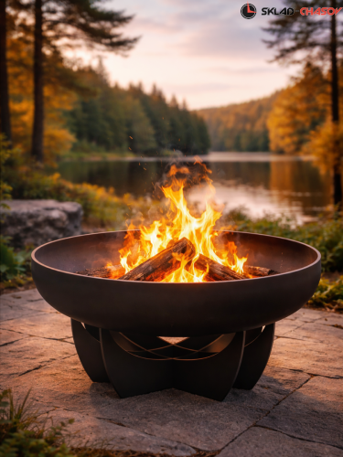 Костровая чаша Классик лепесток низкий 60 фото фото 9