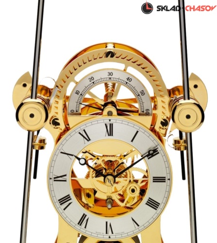 Часы настольные COMITTI GOLD PLATED NAVIGATOR S5276G фото фото 5