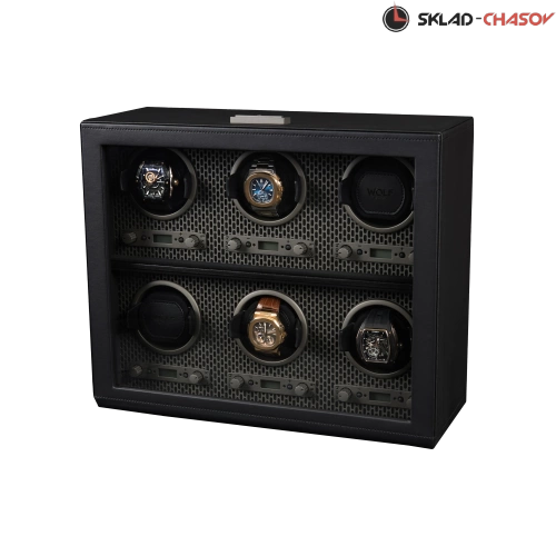 Шкатулка для автоподзавода 6-ти часов Wolf 469603 фото