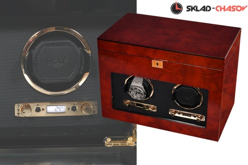 Шкатулка для автоподзавода 2-х часов Wolf Viceroy 454610 фото фото 6