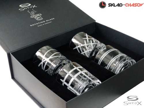 Подарочная коробка на 4 стакана фото