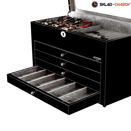 Шкатулка для украшений и 6-ти часов Altitude G014BGF фото фото 4