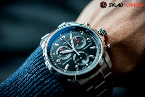 Certina C001.647.11.057.00 с хронографом фото фото 2