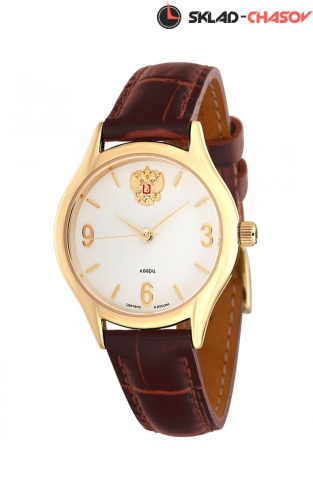 Кварцевые Слава "Премьер" логотип Герб РФ 1579811/300-2036 фото