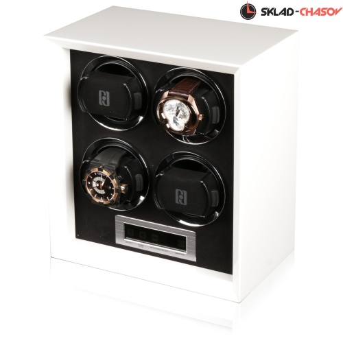 Шкатулка для автоподзавода 4-x часов PETITE 4 WHITE фото