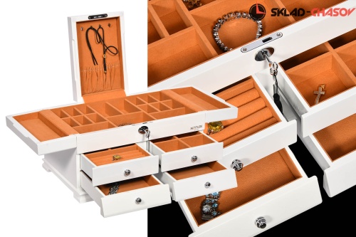 Шкатулка для хранения украшений 503WK фото фото 4