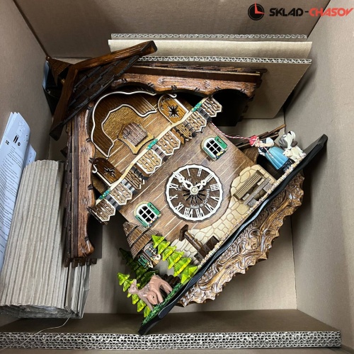 Часы механические с кукушкой SARS 48314/8-90 фото фото 10