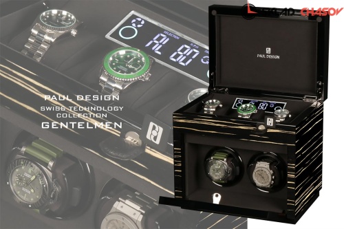 Шкатулка для хранения 3 и подзавода 2-х часов Gentlemen 2+3 BS-N фото фото 6