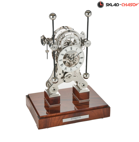 Часы настольные COMITTI RHODIUM PLATED NAVIGATOR S5076S фото фото 2