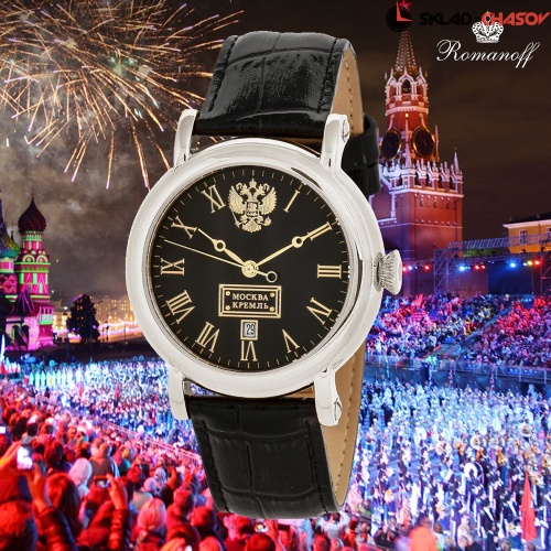 Часы наручные "Romanoff" 8215/3052983BLK "Куранты" фото фото 3