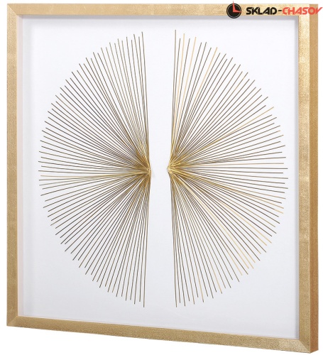 Панно настенное "Янтарные нити" фото фото 2