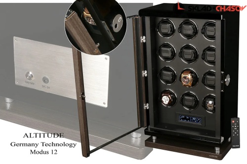 Шкатулка для автоподзавода 12-ти часов M1912GB-B фото фото 4