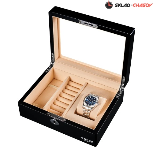 Шкатулка для 1-х часов и украшений Altitude 106BC фото фото 7