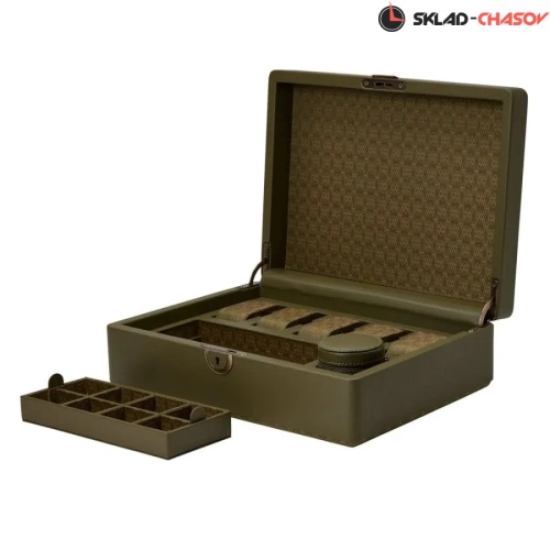 Шкатулка для 5-ти часов и украшений WOLF 190941 фото фото 3