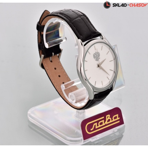 Кварцевые Слава "Патриот" логотип Герб РФ 1111534/2035 фото фото 3