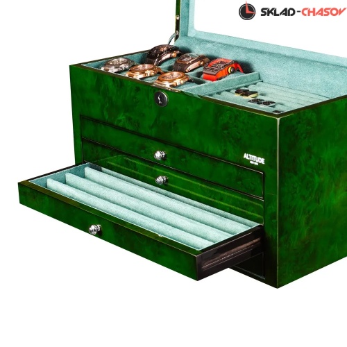 Шкатулка для украшений и 6-ти часов Altitude G014VGRF фото фото 6