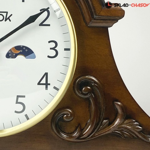 Настольные часы Наполеон 5-ЧМ (день-ночь) Лесной орех фото фото 7