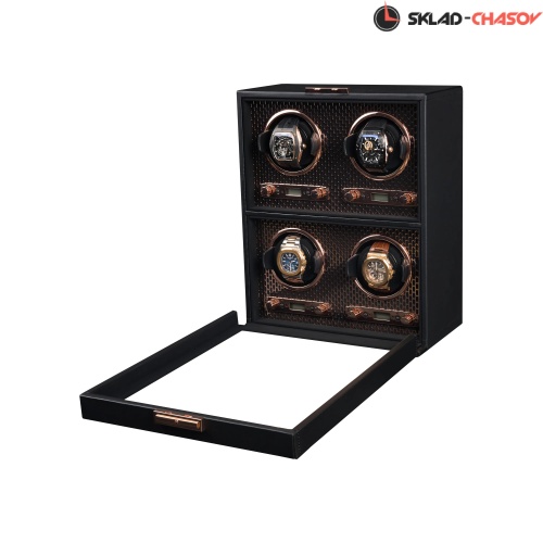 Шкатулка для автоподзавода 4-х часов Wolf 469516 фото фото 15
