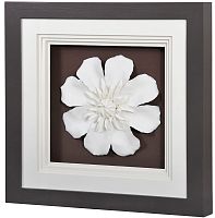 Панно керамическое "Цветок 2" в раме фото