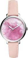 Fossil Jacqueline Three-Hand Blush Leather Watch ES4385 фото