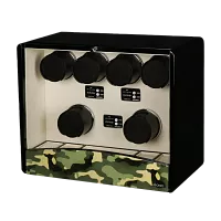 Шкатулка для автоподзавода 4-х часов O4-CAMO-WHITE фото