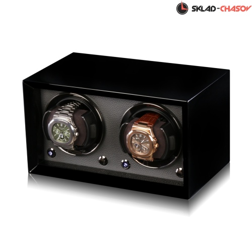 Шкатулка для автоподзавода 2-x часов Petite 2B-K фото