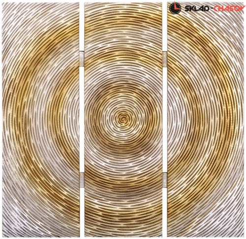 Дизайнерское панно "Солнце" квадрат фото