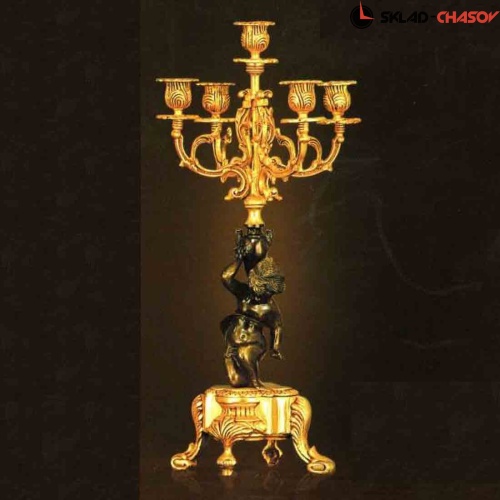 Канделябр бронзовый Parsa MC3124 фото