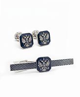 Запонки и Зажим для галстука "Президент" 54503-545003кк фото