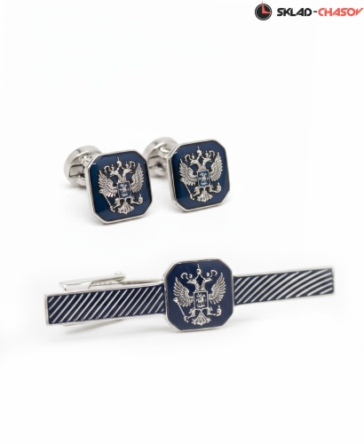 Запонки и Зажим для галстука "Президент" 54503-545003кк фото