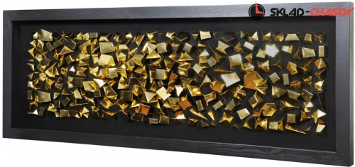 Панно настенное "Золотые грани" фото фото 2
